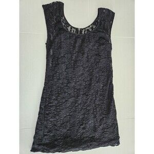Volcom Lace By Day XS Lace Dress Zip Back, Seperate Slip